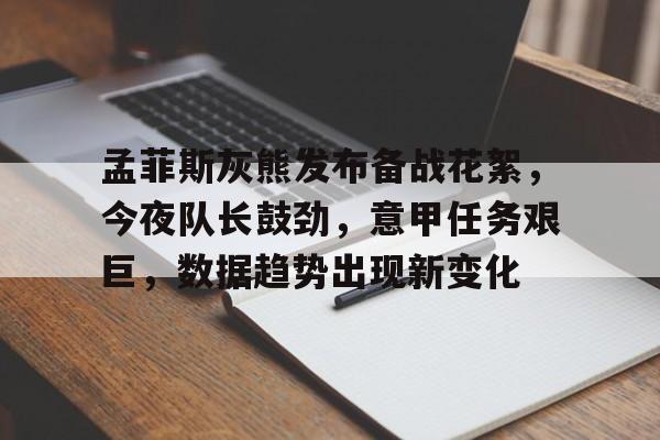 关于孟菲斯灰熊发布备战花絮，今夜队长鼓劲，意甲任务艰巨，数据趋势出现新变化的信息